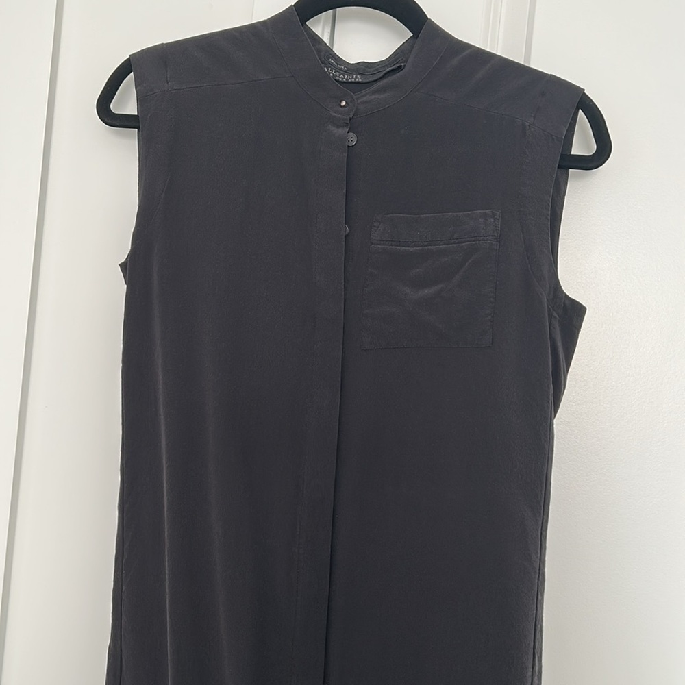 All Saints 100% silk dress